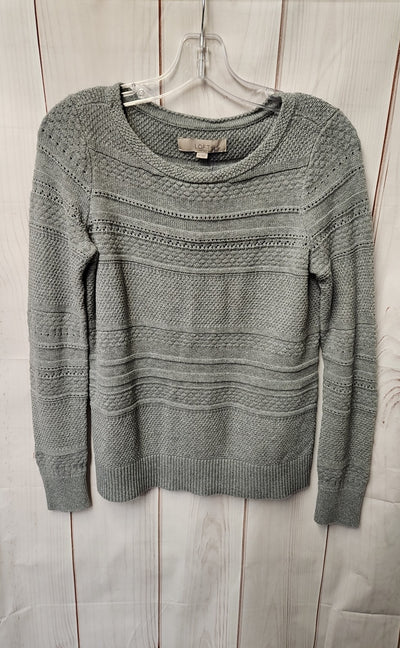 Loft Women's Size XS Gray Sweater
