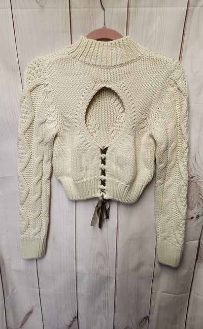 Zara Women's Size S White Sweater