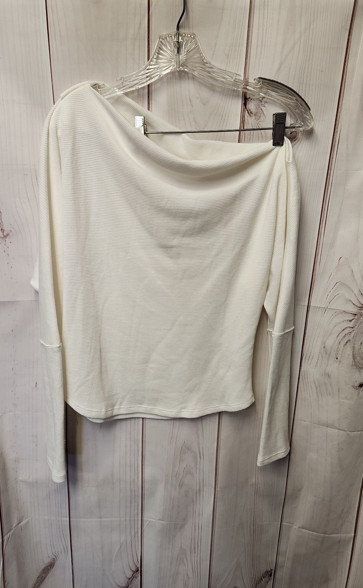 NWT We the Free Women's Size M White Long Sleeve Top