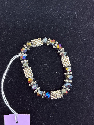 Silver Beaded Bracelet
