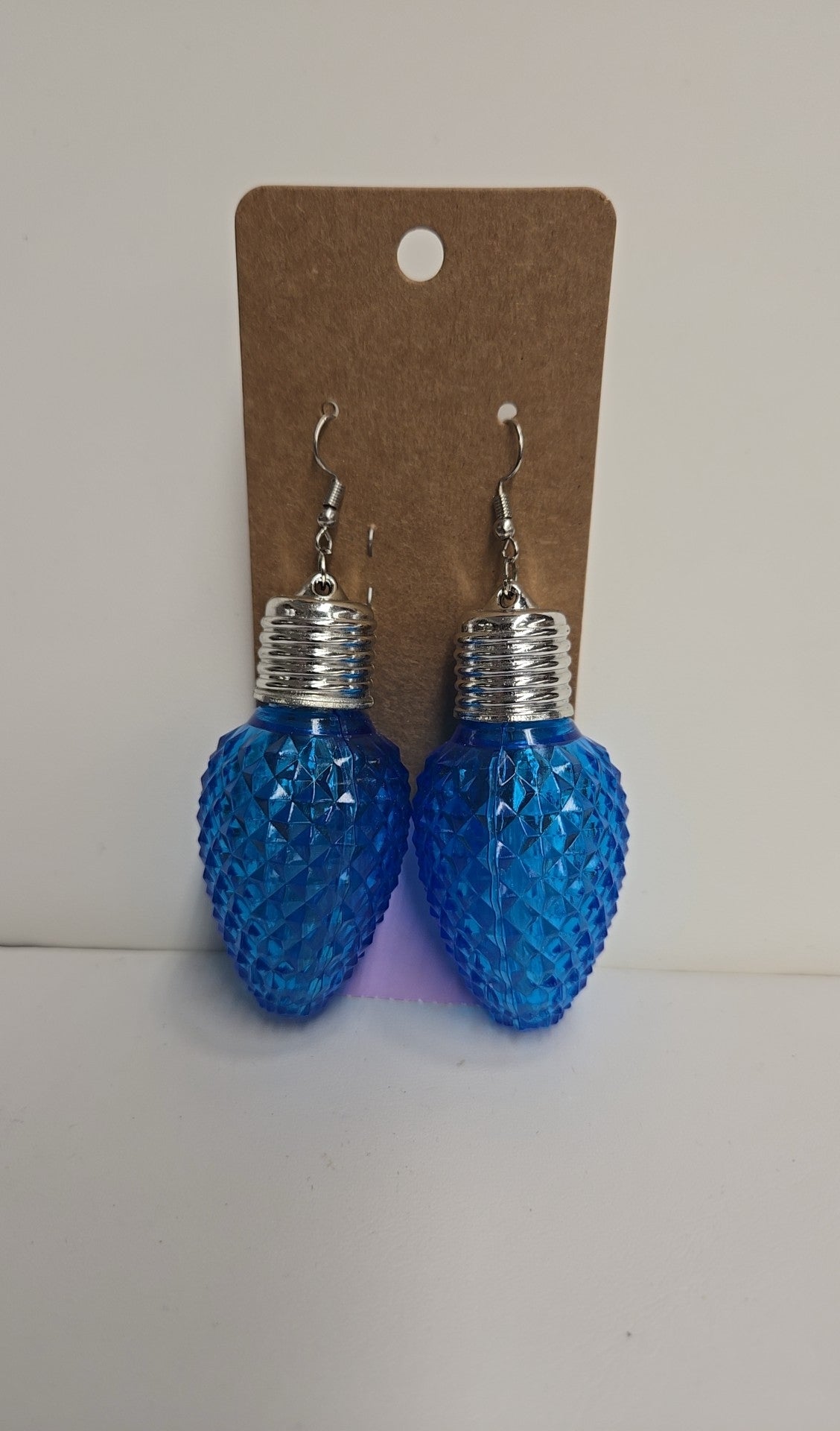 Blue Ornament Earrings