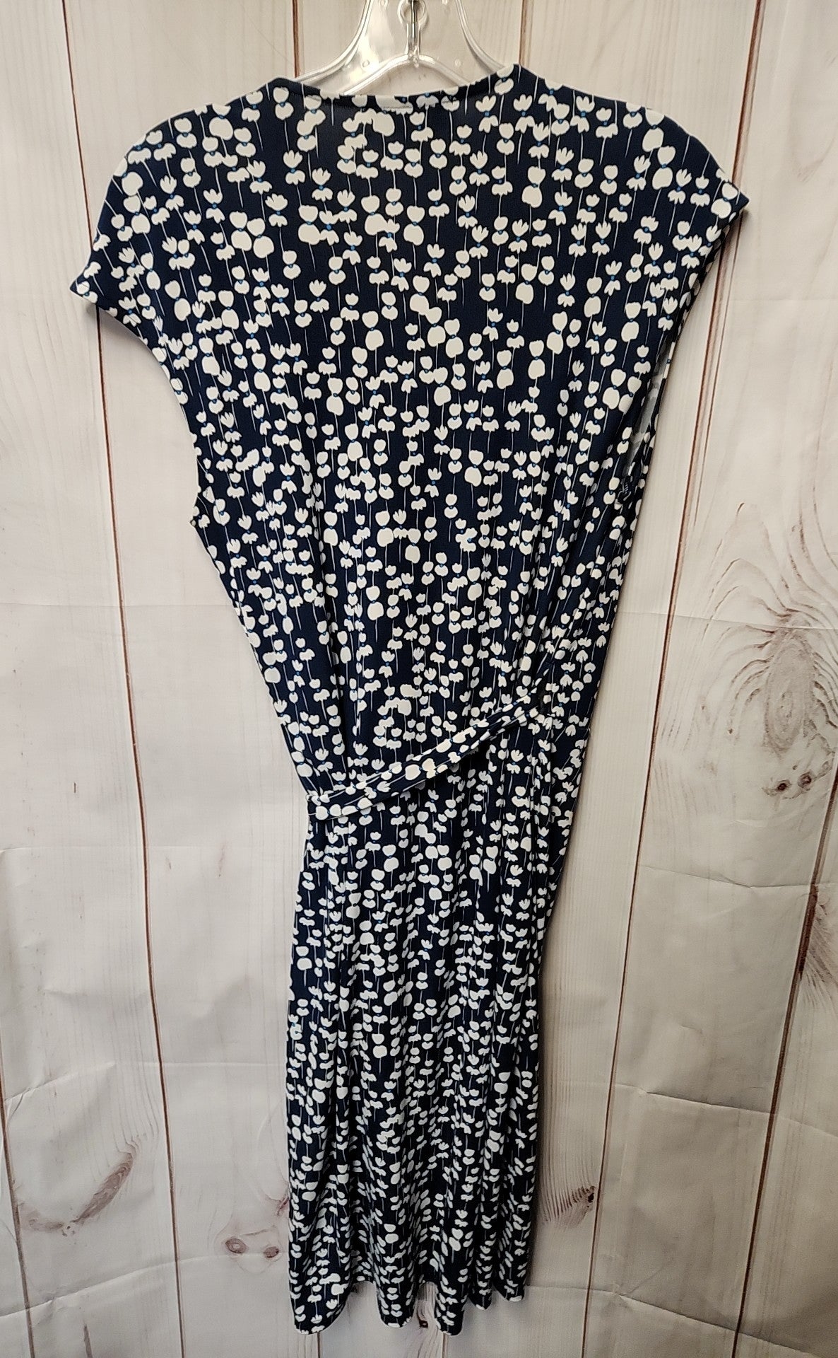 Lark & Ro Women's Size M Navy Floral Dress