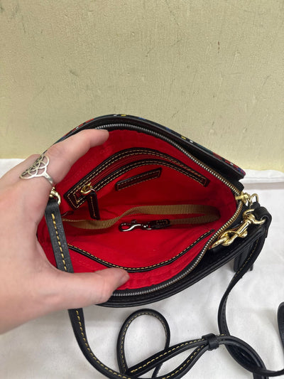 NWT Dooney & Bourke Kenzie Crossbody Navy Leather Purse Bag