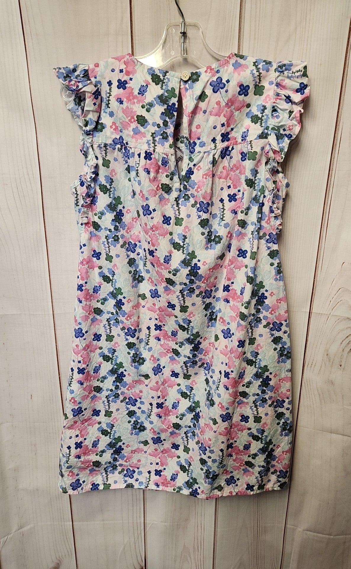Crewcuts Girl's Size 10 Blue & Pink Dress