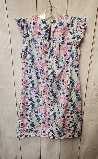Crewcuts Girl's Size 10 Blue & Pink Dress