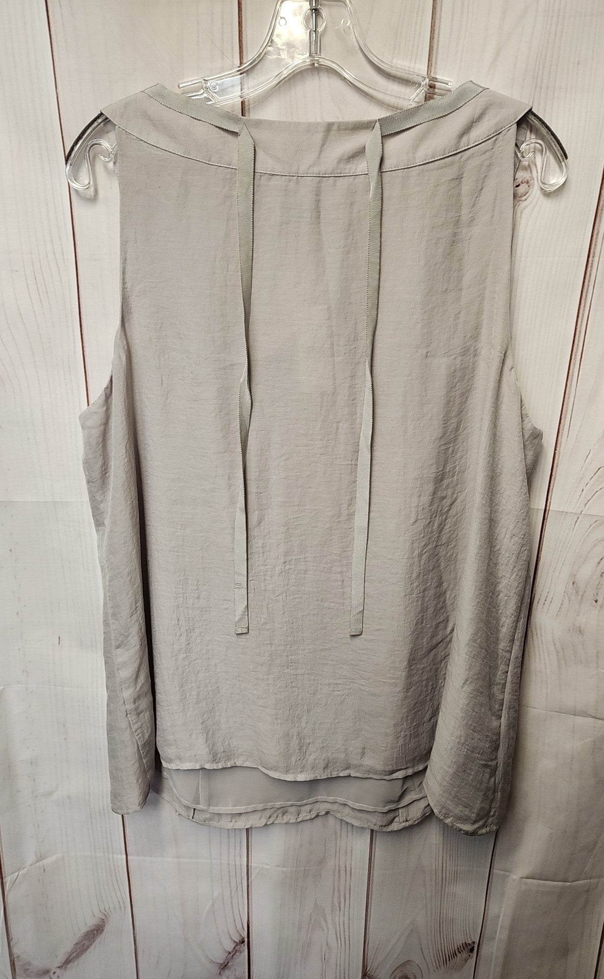 NWT Loft Women's Size XXL Gray Sleeveless Top