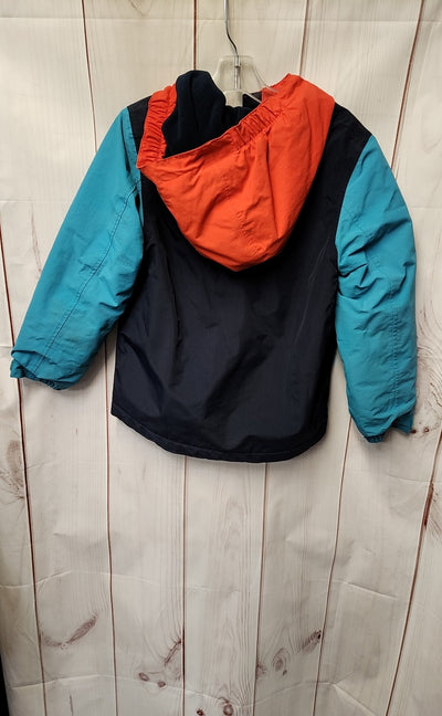 Lands End Boy's Size 6/7 Blue Jacket