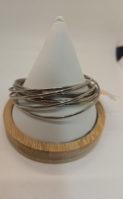Silver Bangle Bracelets