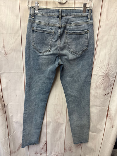 Kensie Women's Size 27 (3-4) Blue Jeans The Kelsey High Rise Skinny