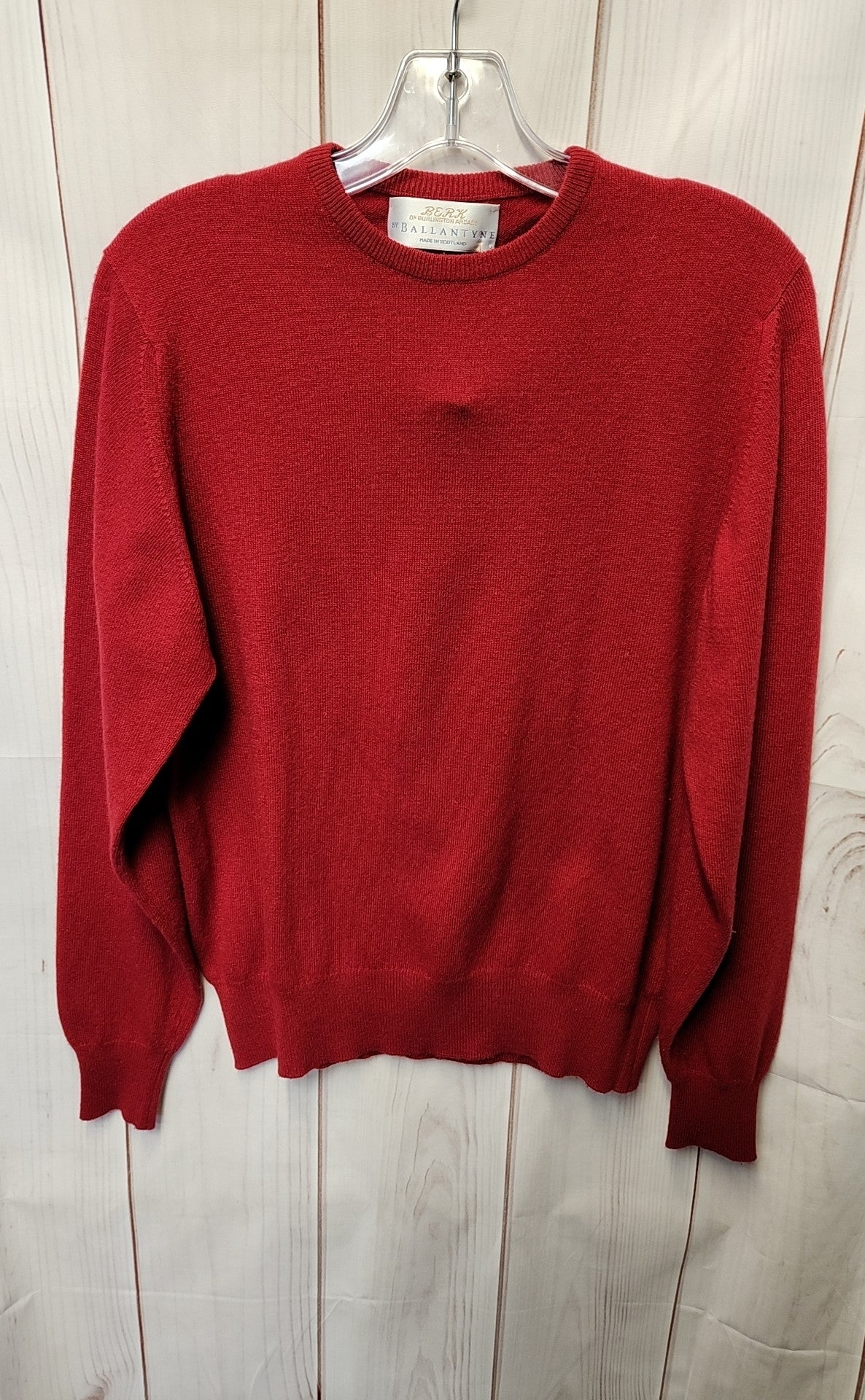 Berk of Burlignton Arcade by Ballantyne Women's Size S Red Cashmere Sweater