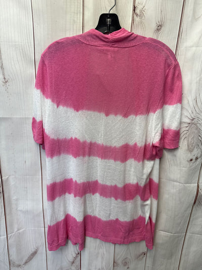 Chico's Women's Size 3 = XL Pink Cardigan