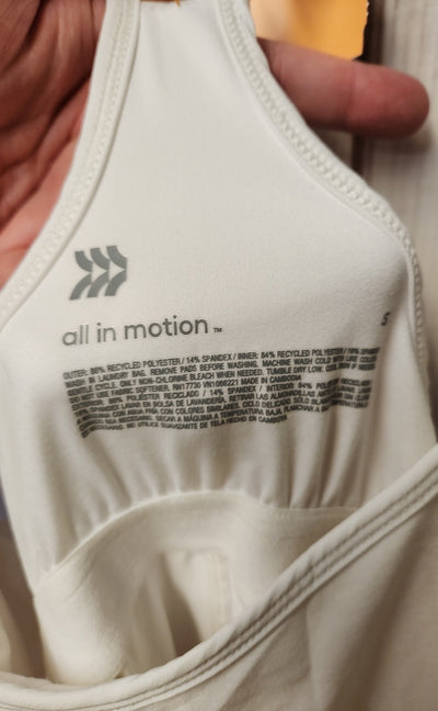 All in Motion Women's Size S White Active Romper