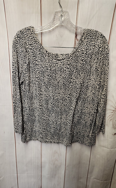 Loft Women's Size M Beige Animal Print Pajamas