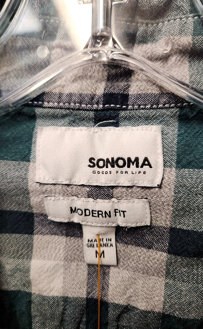 Sonoma Men's Size M Green Shirt