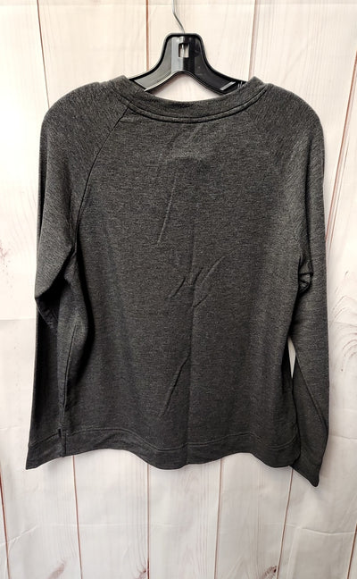 Lou & Grey Women's Size M Gray Sweatshirt