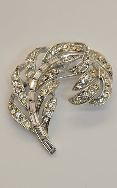 VTG Lisner Silver Brooch Pin