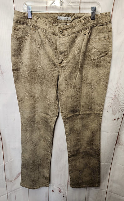 Chico's Women's Size 3 = US14 Beige Pants