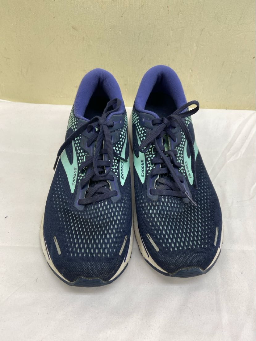 Brooks Women's Size 11-1/2 Wide Navy Sneakers Shoes