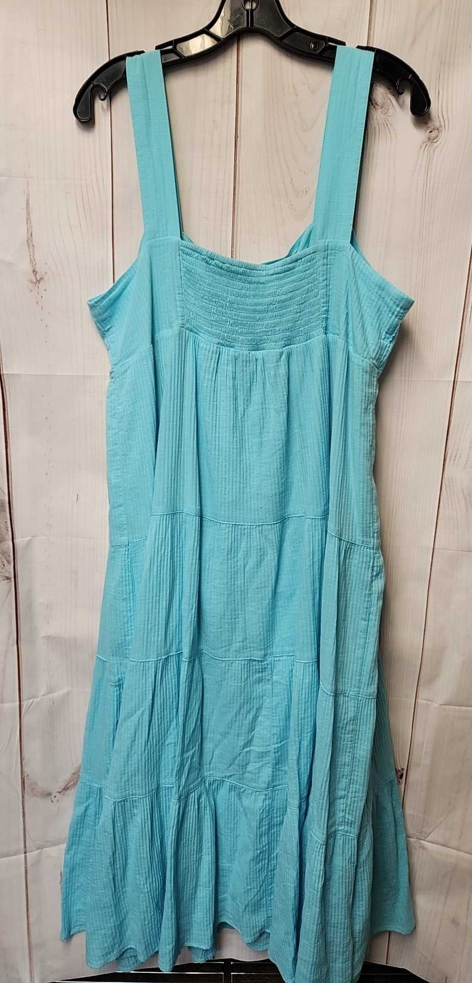So Women's Size XXL Light Blue Dress