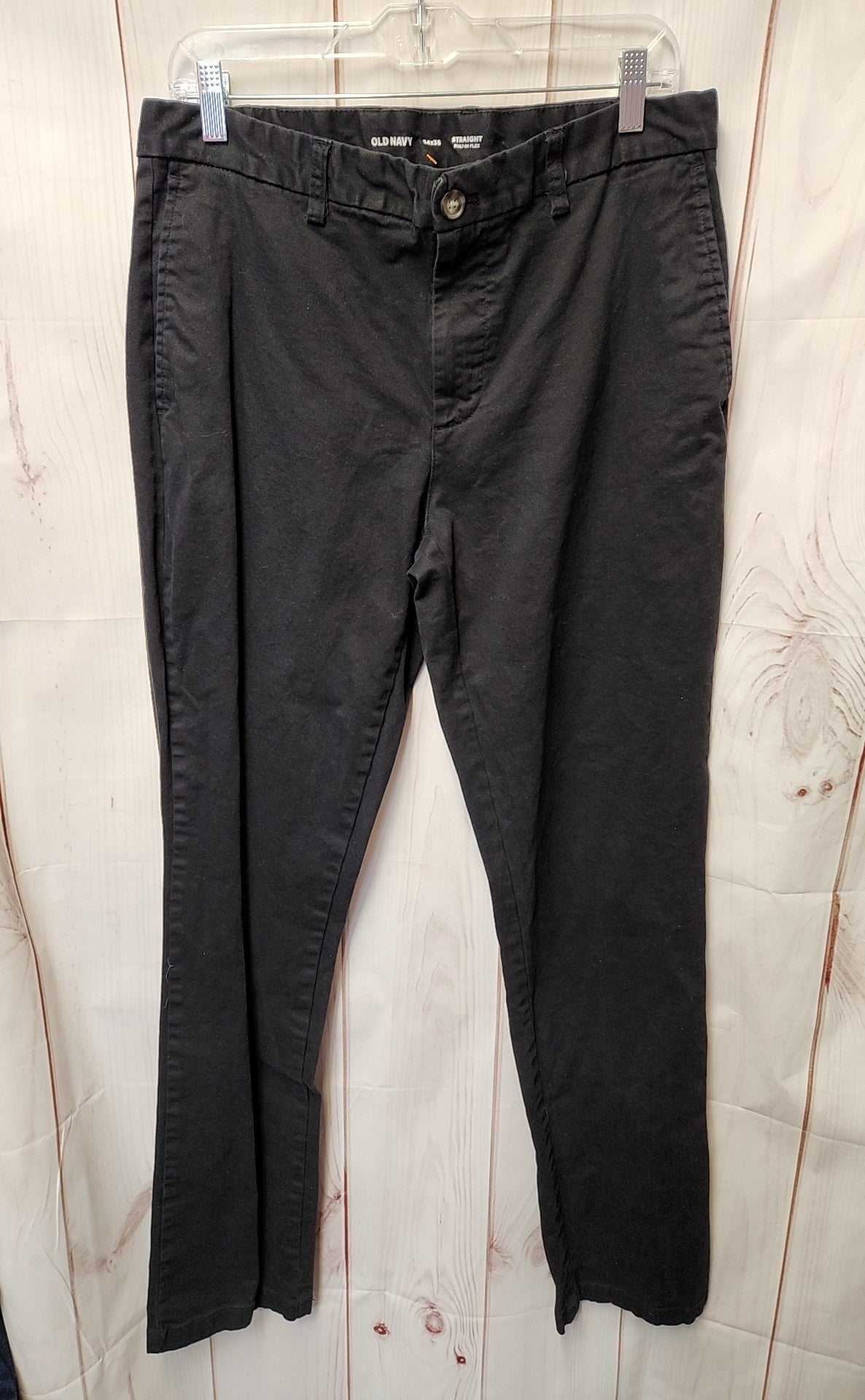 Old Navy Men's Size 34x36 Black Pants Straight