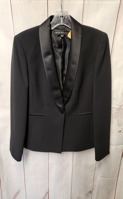 Nipon Boutique Women's Size 6 Black Blazer