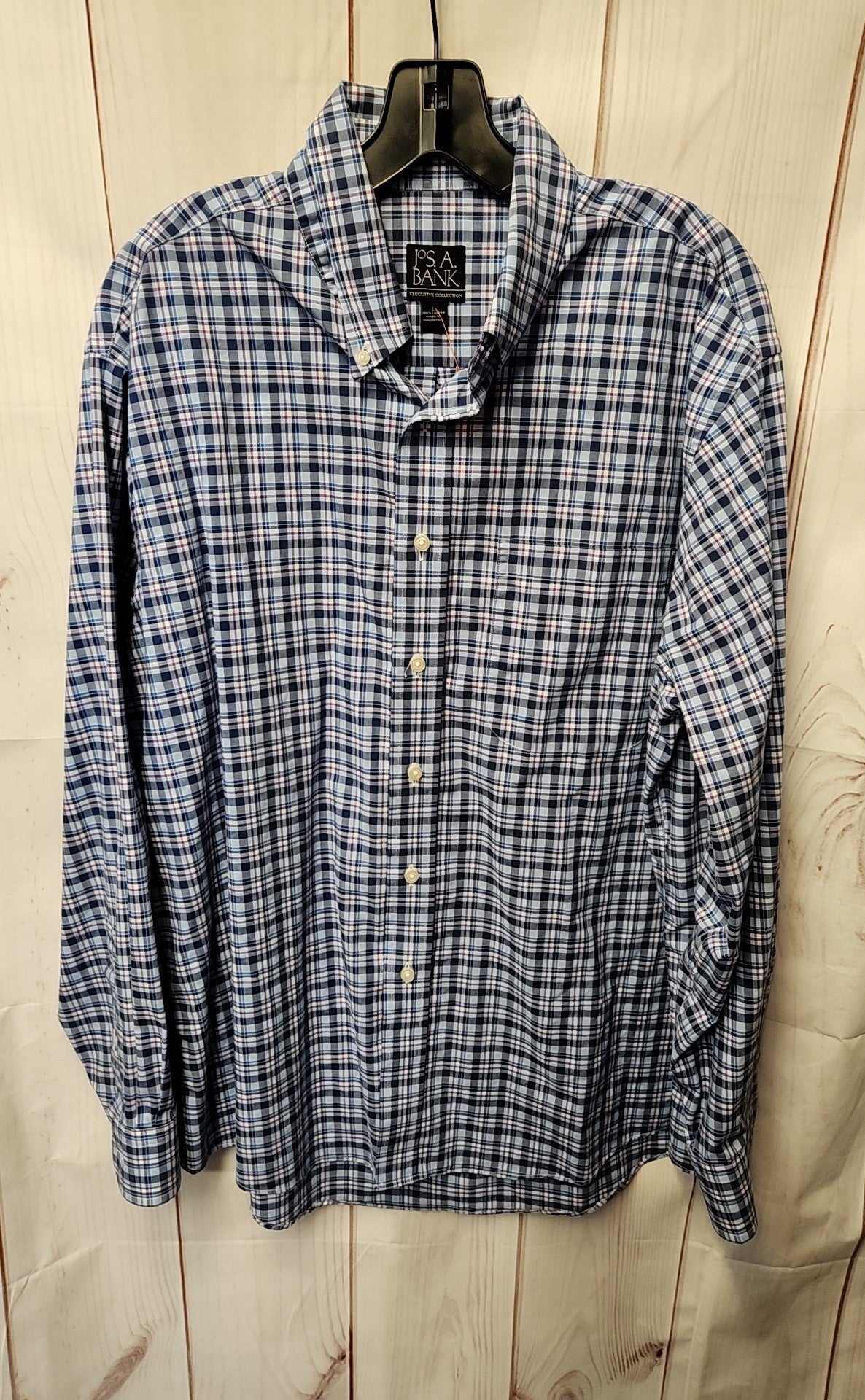 Jos A Bank Men's Size L Blue Shirt