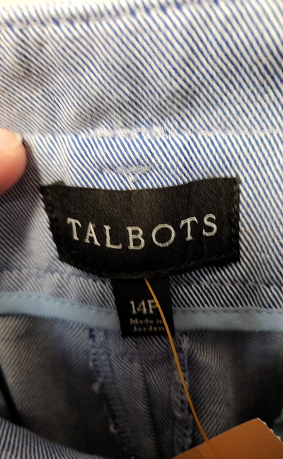 Talbots Women's Size 14 Petite Blue Pants