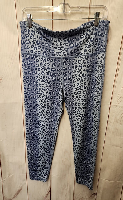 Gap Women's Size L Blue Animal Print Leggings
