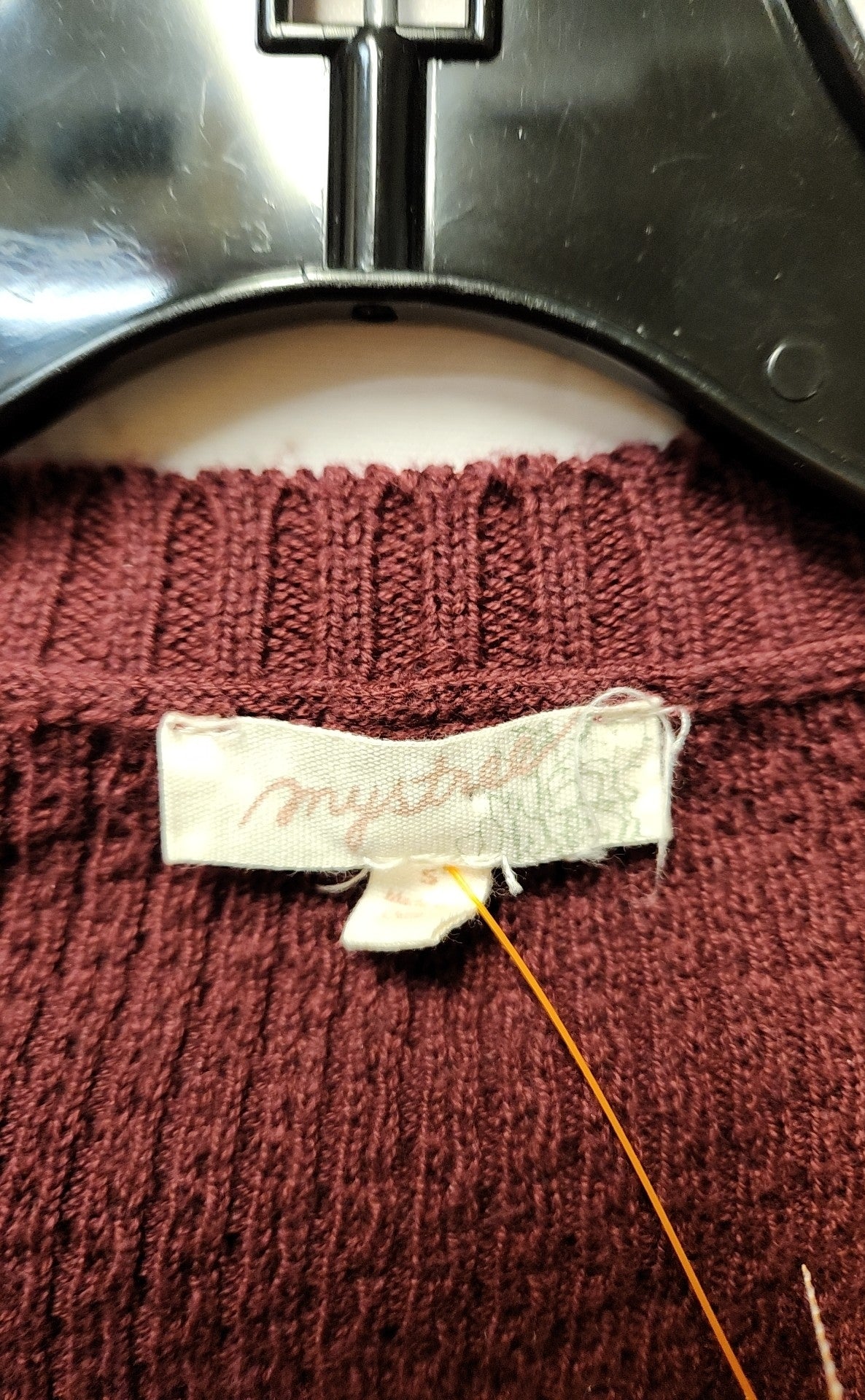 Mystree Women's Size S Purple Sweater