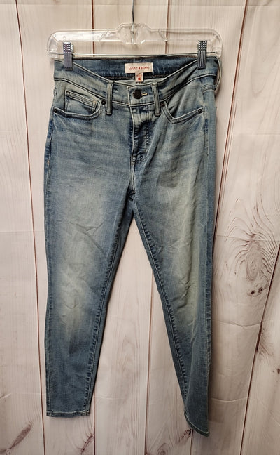 Lucky Brand Women's Size 27 (3-4) Blue Jeans Ava Mid Rise Skinny