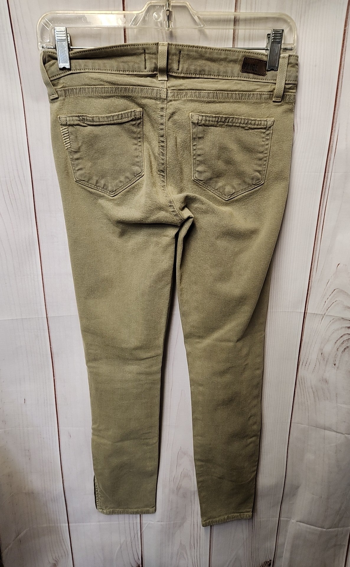 Paige Women's Size 25 (0) Green Jeans