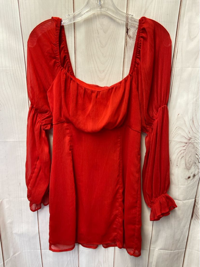 Blue Rain Women's Size M Red Dress