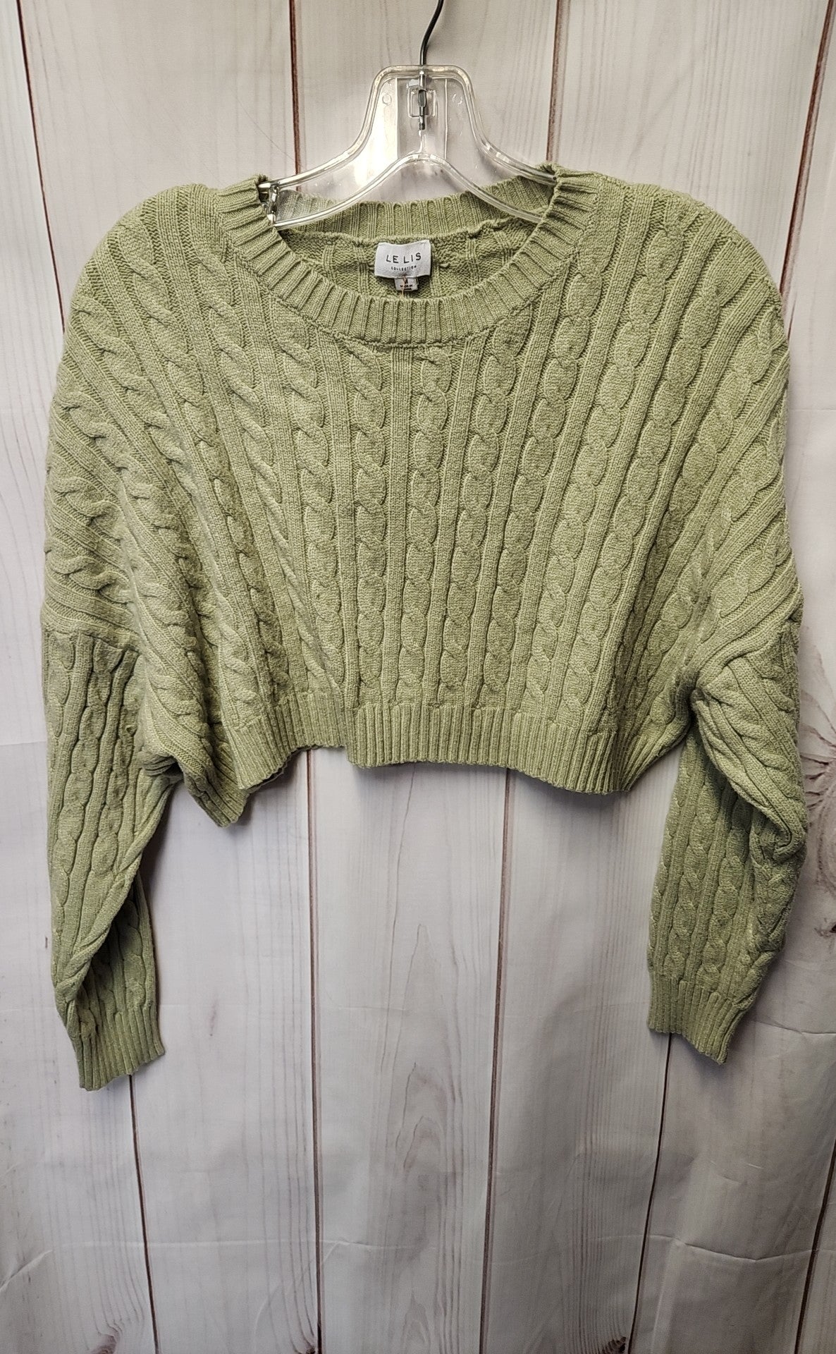 Le Lis Women's Size M Green Sweater