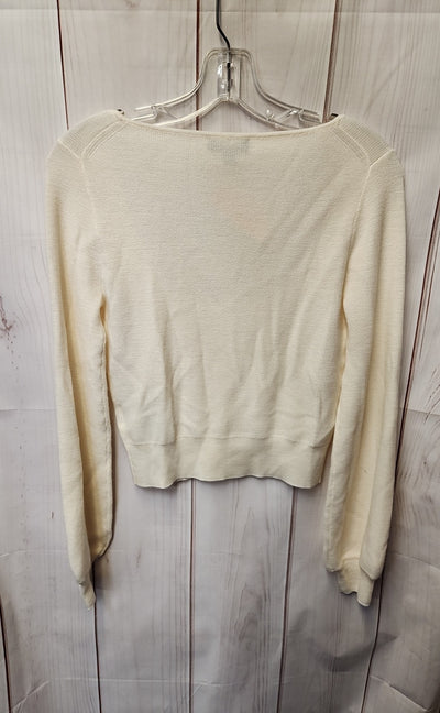 J Crew Women's Size XS White Sweater