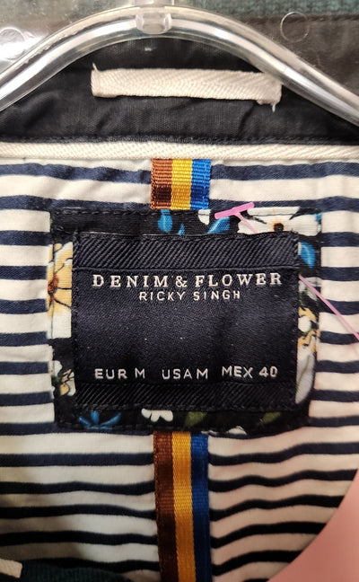 Denim & Flower Men's Size M Green Shirt