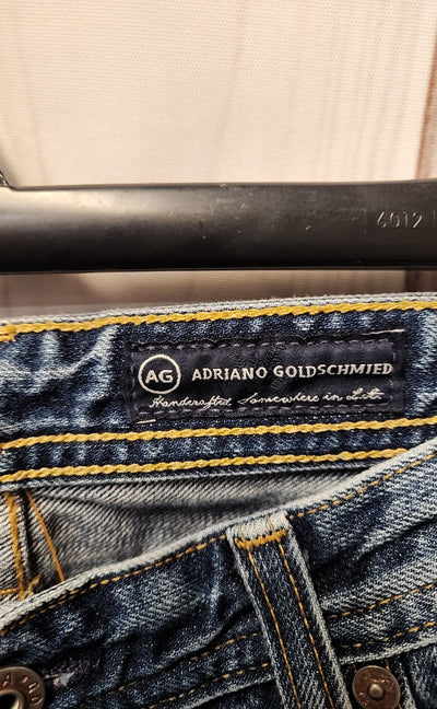 AG Adriano Goldschmied Men's Size 36 Blue Jeans The Protege Straight Leg