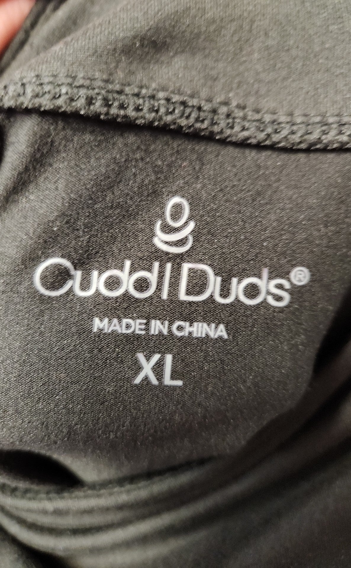 Cuddl Duds Women's Size XL Black Pants