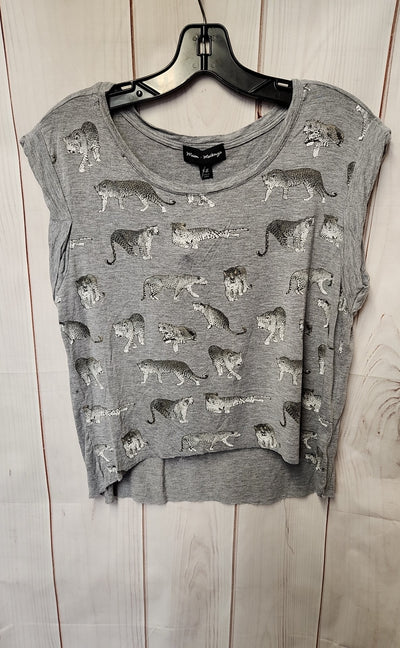 Mason & Mackenzie Women's Size XL Gray Sleeveless Top