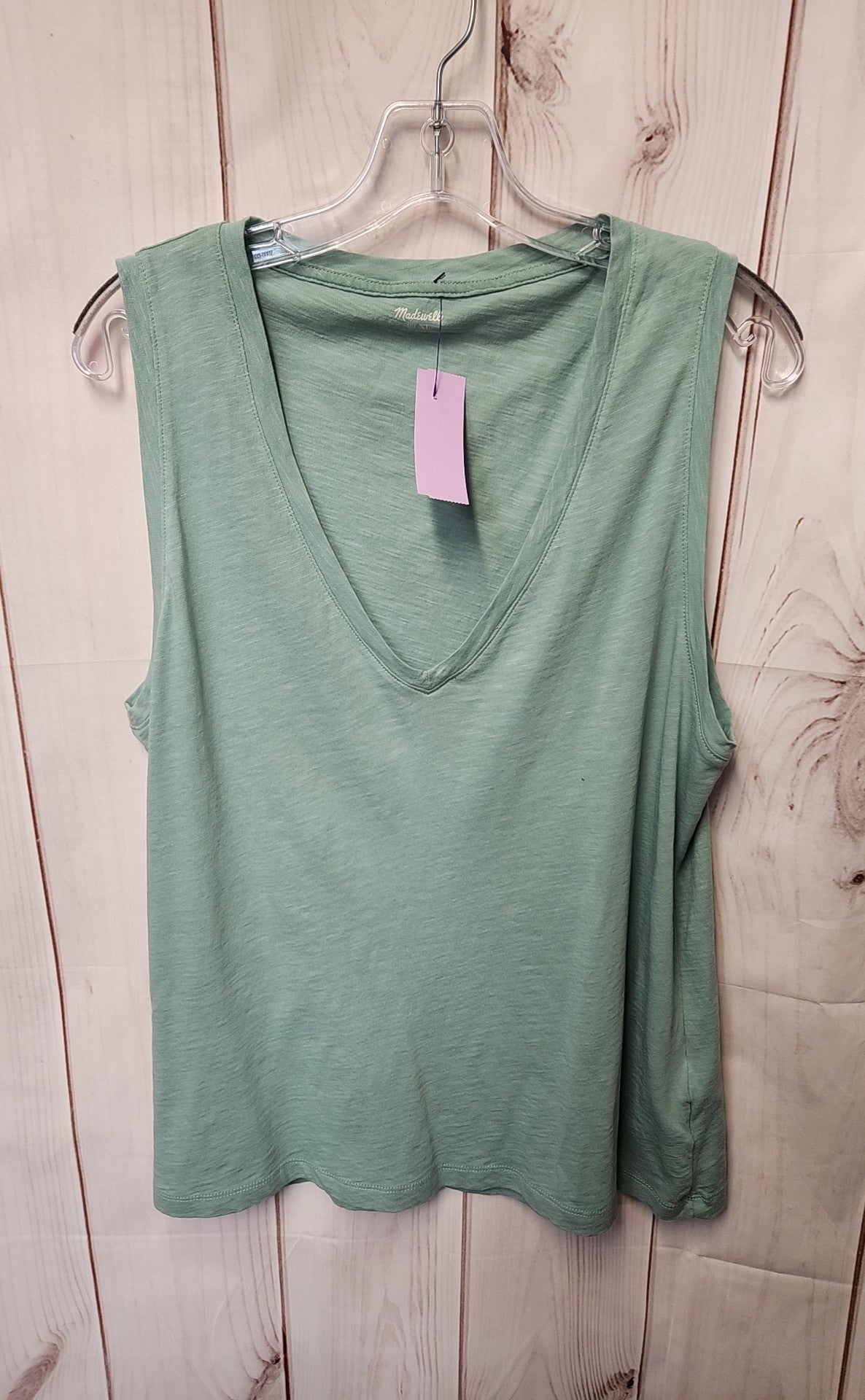 Madewell Women's Size XL Mint Sleeveless Top