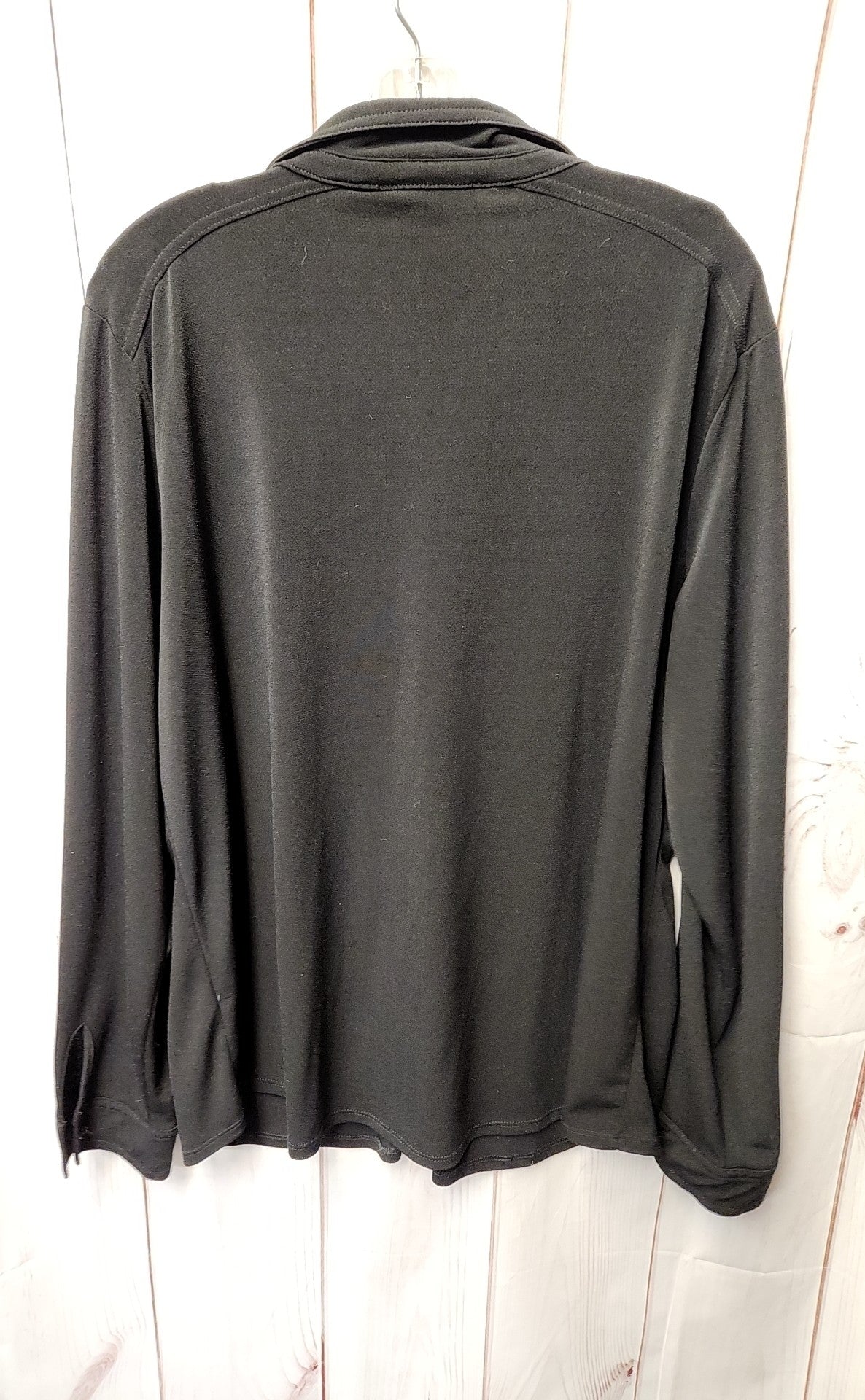 Adrianna Papell Women's Size XXL Black Long Sleeve Top