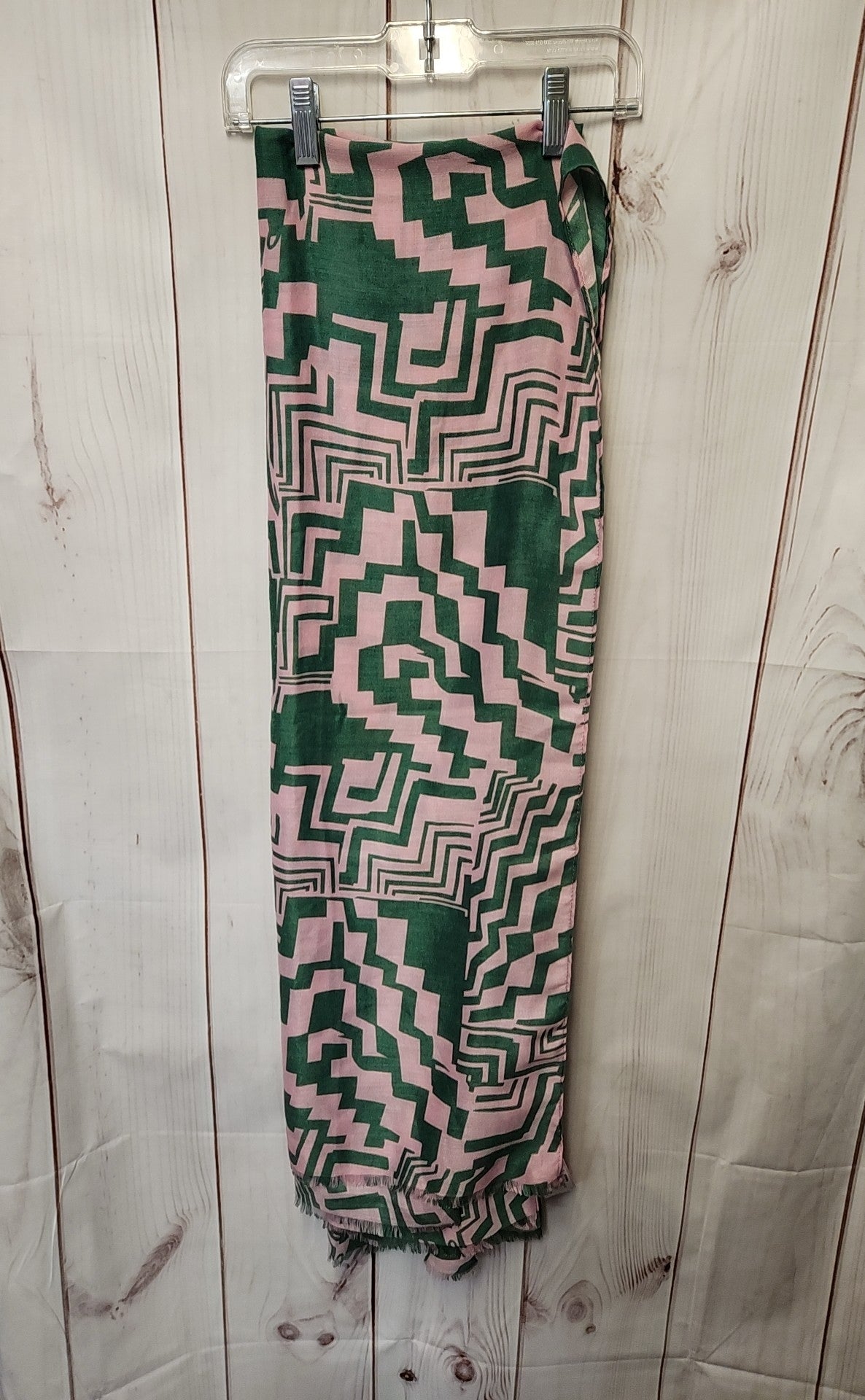 Green & Pink Dress Scarf