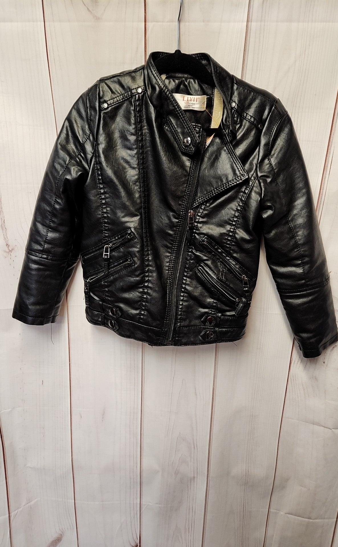 LJYH Boy's Size 4/5 Black Jacket