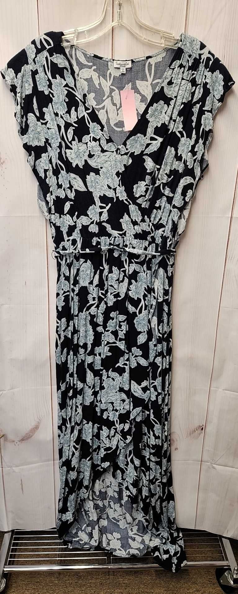 Splendid Women's Size M Navy Floral Dress