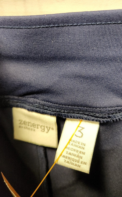 NWT Zenergy - Chico's Women's Size 3 = US 16 Navy Pants
