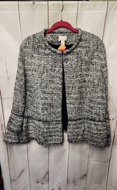 Chico's Women's Size XL Gray Cardigan
