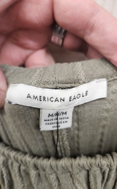 American Eagle Women's Size M Olive Dress