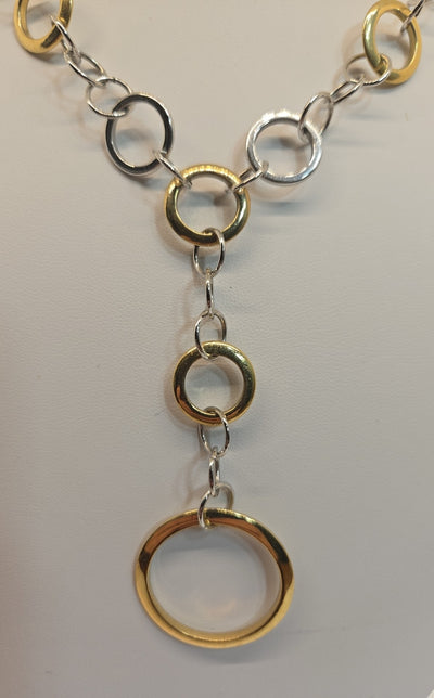 Lia Sophia Silver & Gold Necklace