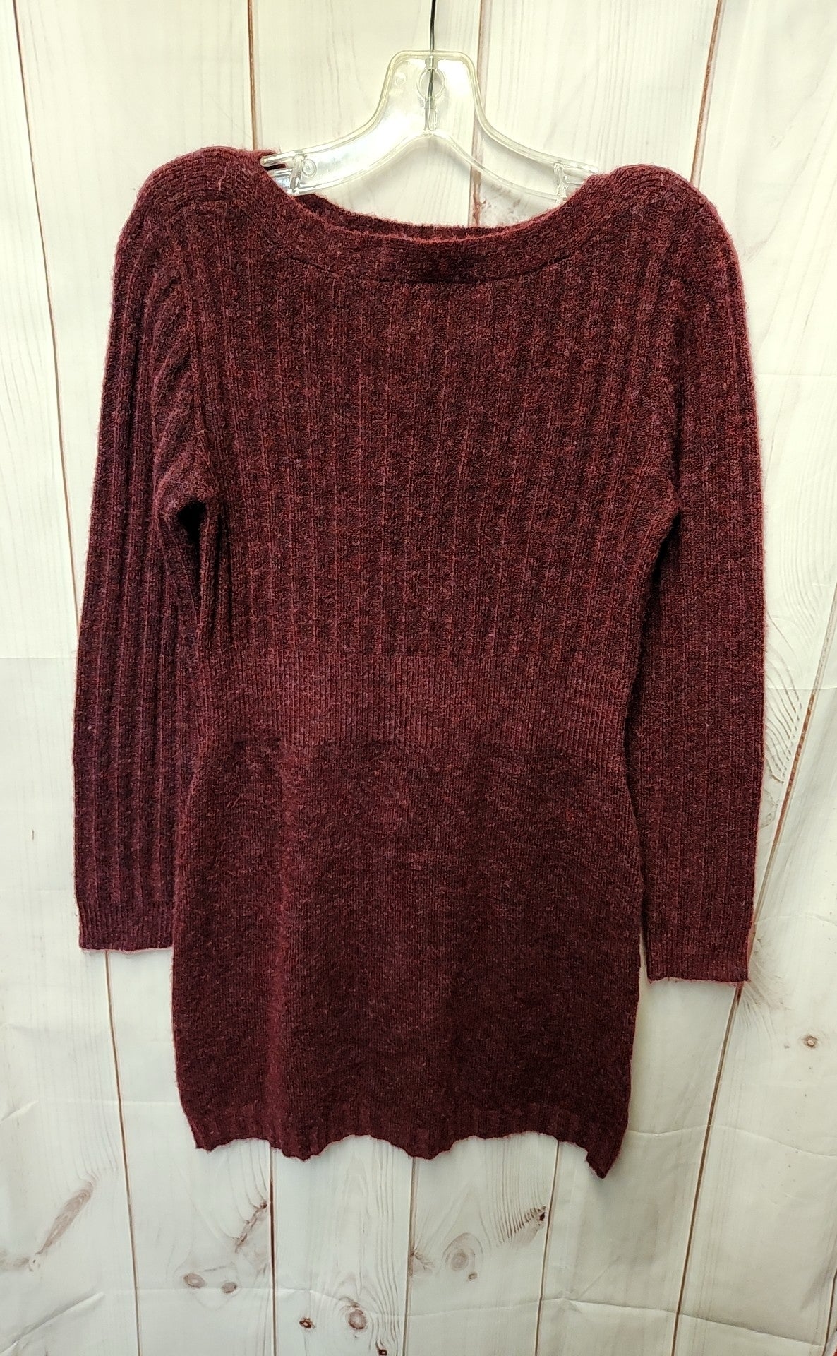 Lauren Conrad Women's Size M Red Knit Dress