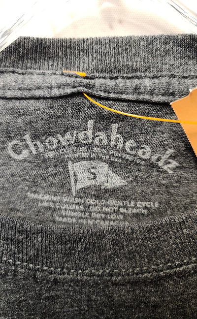 Chowdaheadz Men's Size S Gray T-Shirt Boston Celtics Bruins Red Sox Patriots
