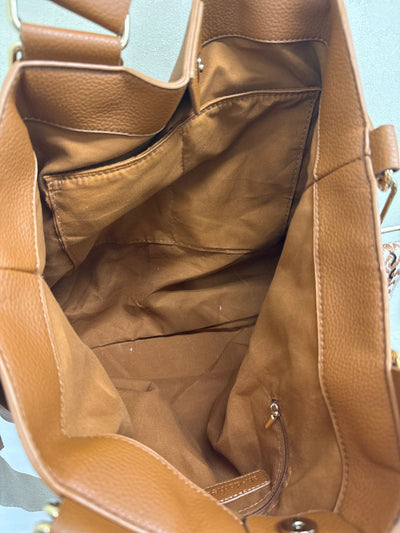 Ah-Dorned Brown Tote Bag